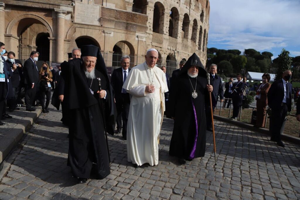 Papa Francisco, Patriarca Bartolomeu, Comunidade de Sant'Egídio