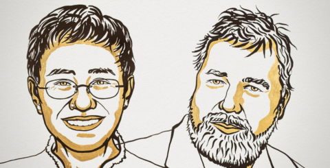 Prémio Nobel da Paz 2021 foi para jornalismo de coragem e liberdade de expressão nobel paz 2021 Maria Ressa e Dmitry Muratov