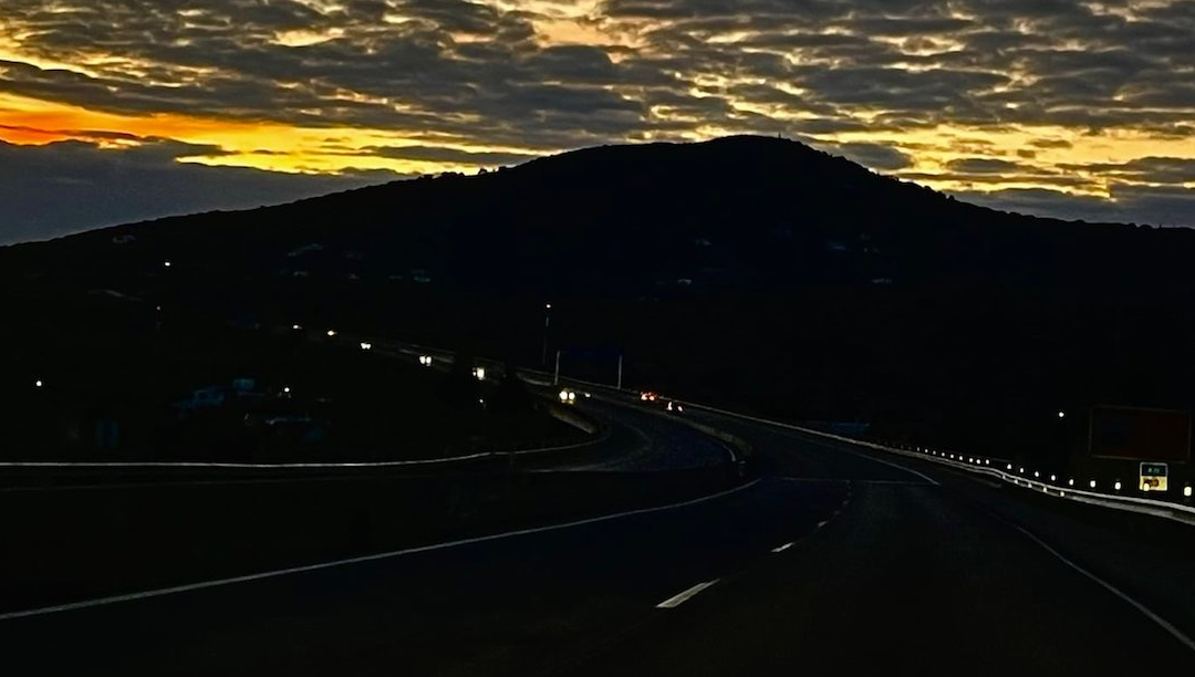A estrada branca