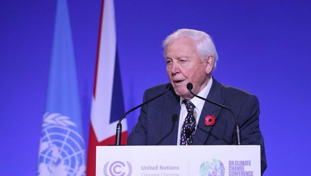 A voz profética de David Attenborough sobre o clima