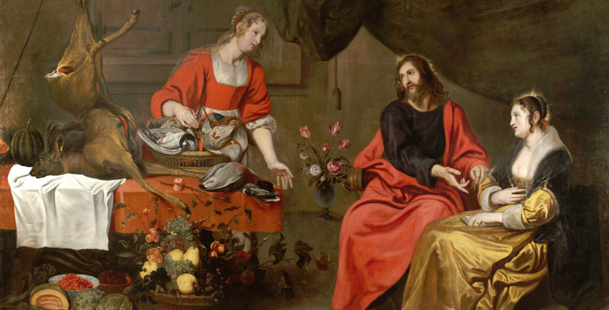 Cristo en casa de Marta y María (1200 × 612 px)
