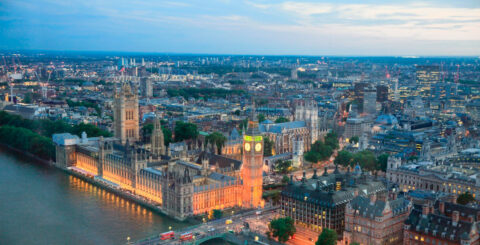 Londres, vista aérea