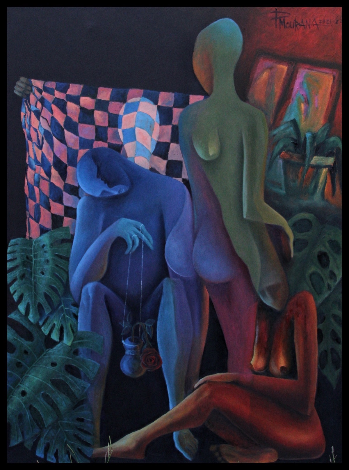 O Pesadelo de Adão, obra de © Pedro Mourana