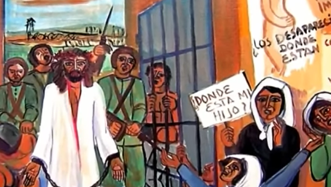 Pérez Esquível pintou via-sacra com as lutas dos povos latinoamericanos