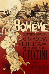 Poster da produção de 1896 © Adolfo Hohenstein, Public domain, via Wikimedia Commons