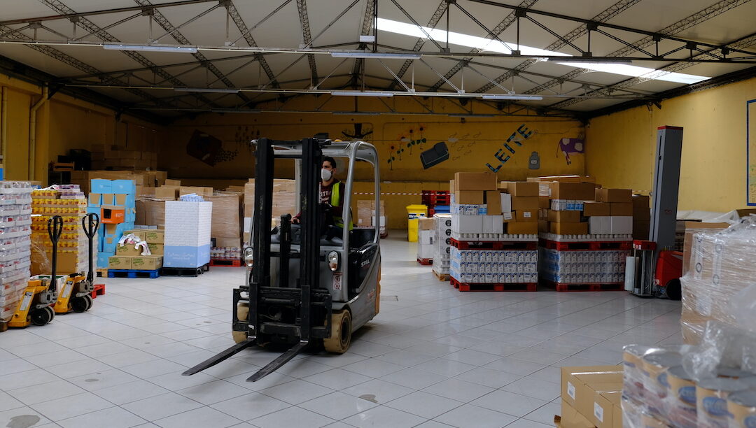 Banco Alimentar de Braga nunca entrou em confinamento