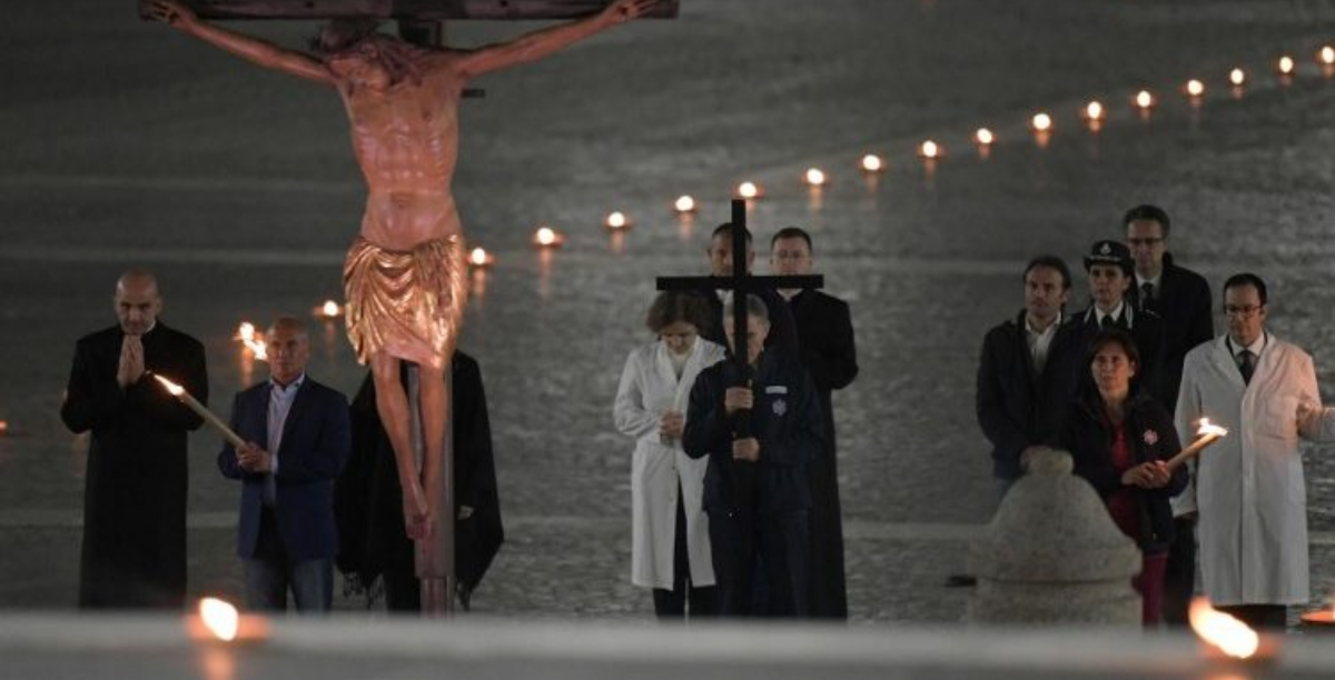 via sacra coliseu roma 2020 foto vatican edia
