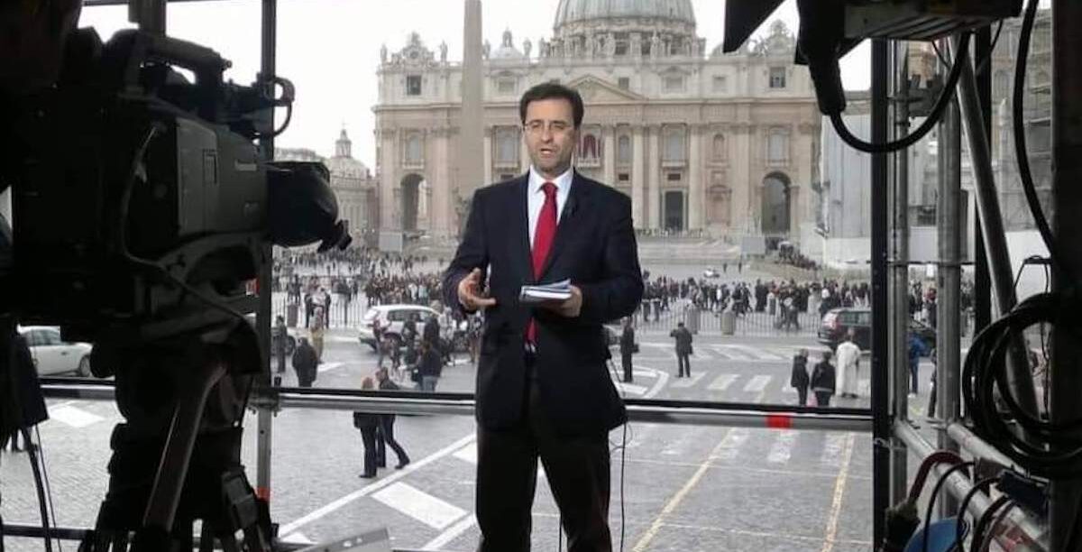 2-Joaquim Fr Foto © José Silva Joaquim Franco em Roma, acompanhando o conclave de 2013, na altura em serviço para a SIC. Foto © José Silva