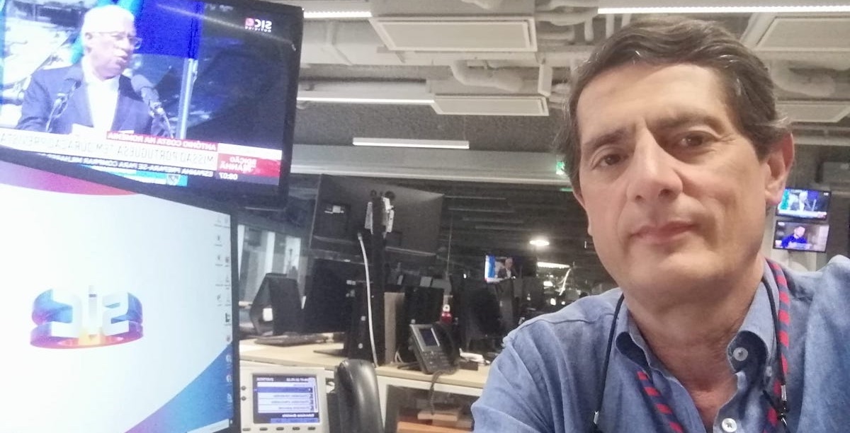 Paulo Nogueira, jornalista da SIC. Foto: Direitos reservados