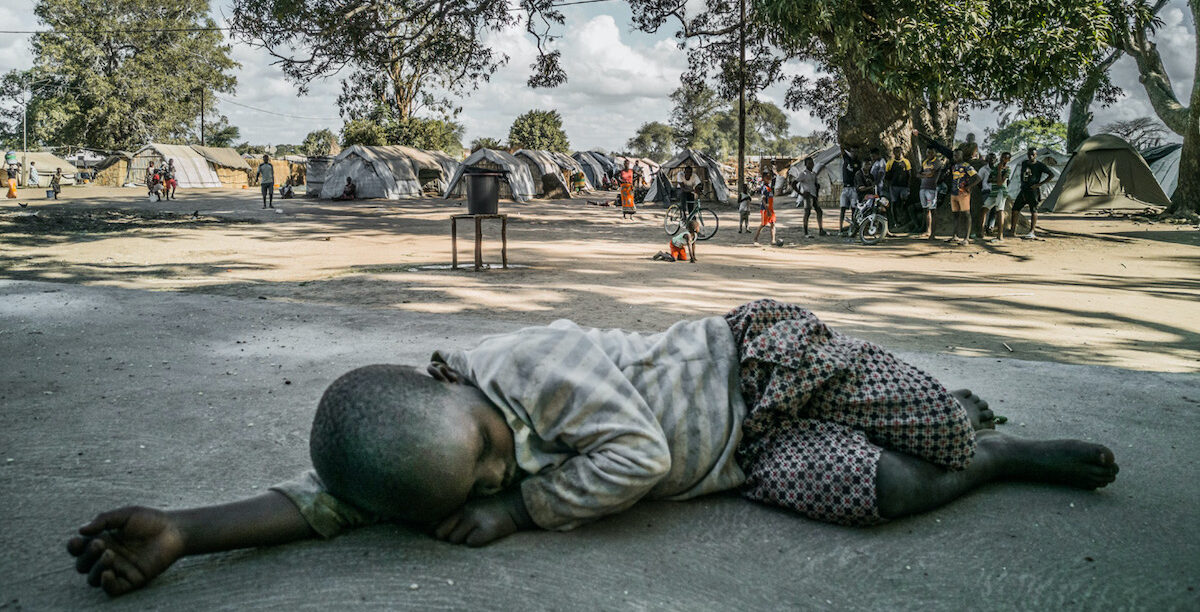 Ataques geraram nova onda de deslocados, cerca de 2500 pessoas, no Norte de Moçambique. Foto © AIS