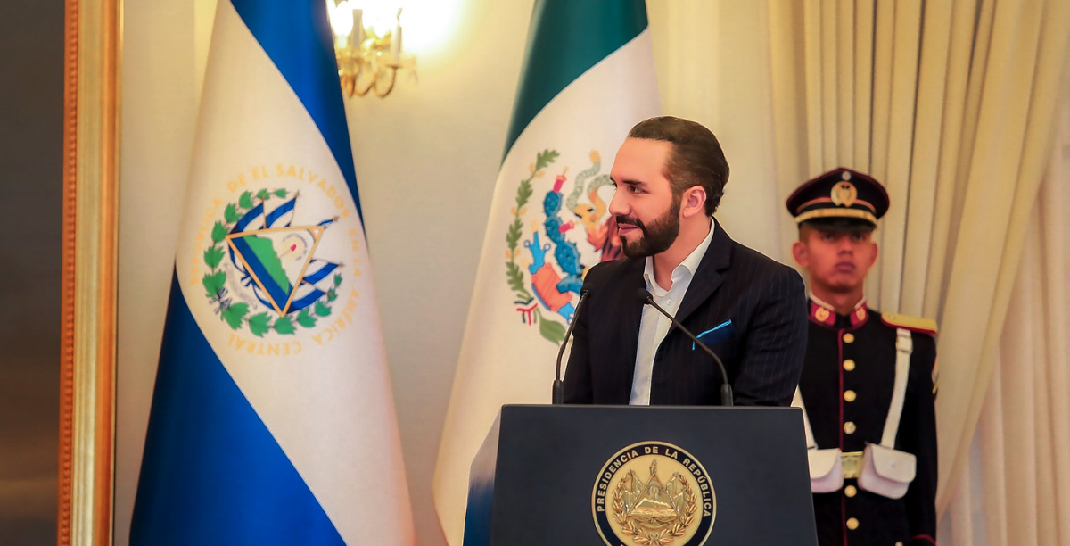 Nayib Bukele presidente de el salvador, foto retirada da sua pagina de facebook Nayib Bukele presidente de el salvador, foto retirada da sua pagina de facebook