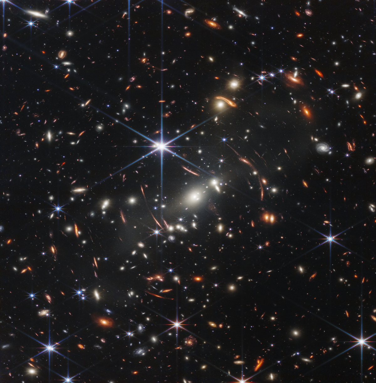 Universo imagem JWST Foto © NASA, ESA, CSA, and STScI.