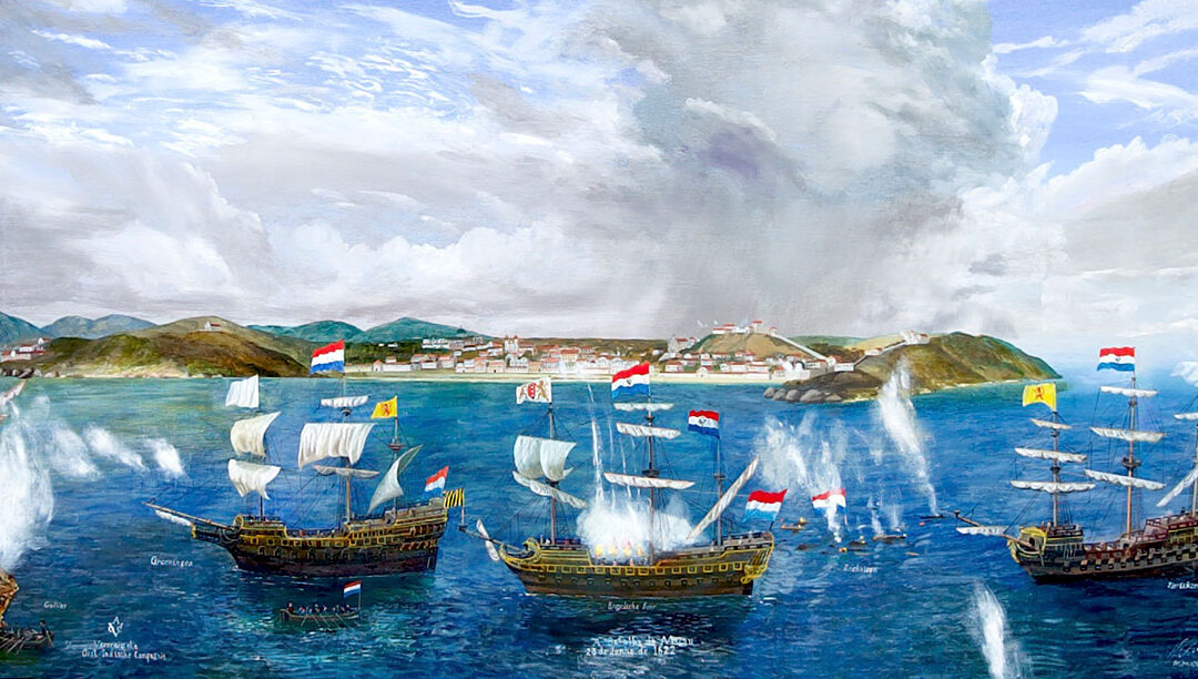 Selos de Macau celebram 400 anos da vitória sobre holandeses
