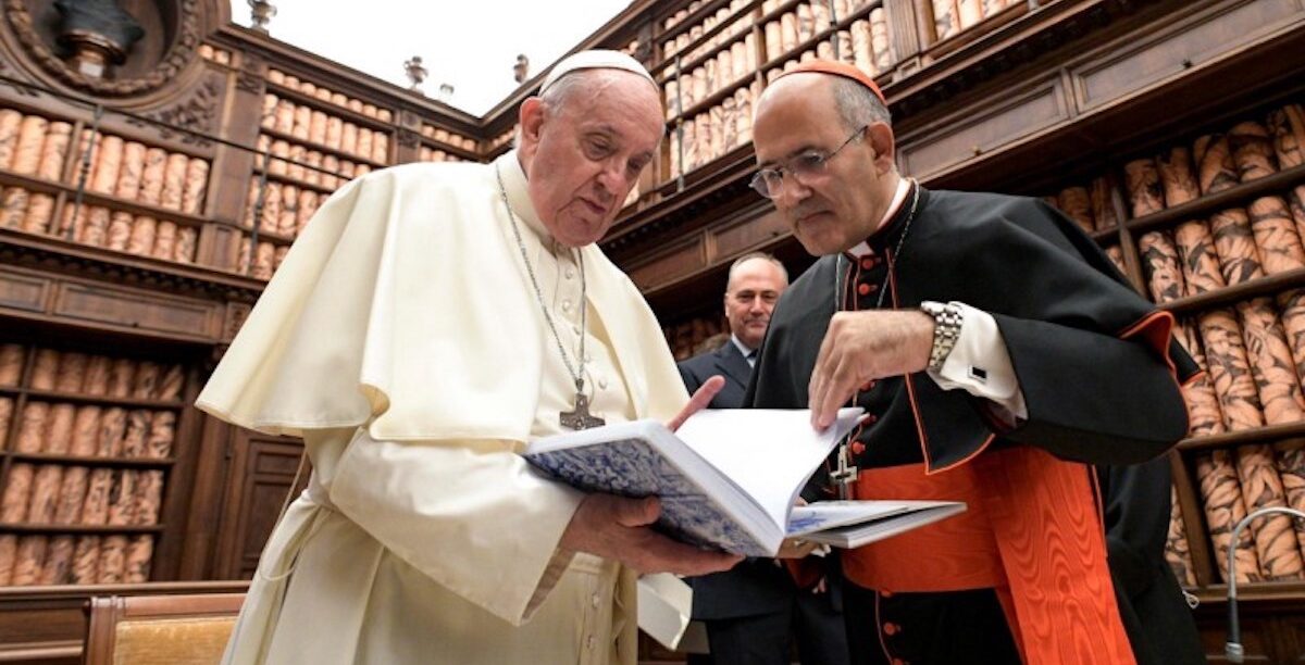 Papa Francisco, José Tolentino Mendonça, Biblioteca Apostólica Vaticano