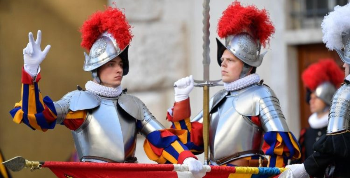 guarda suíça foto vatican media