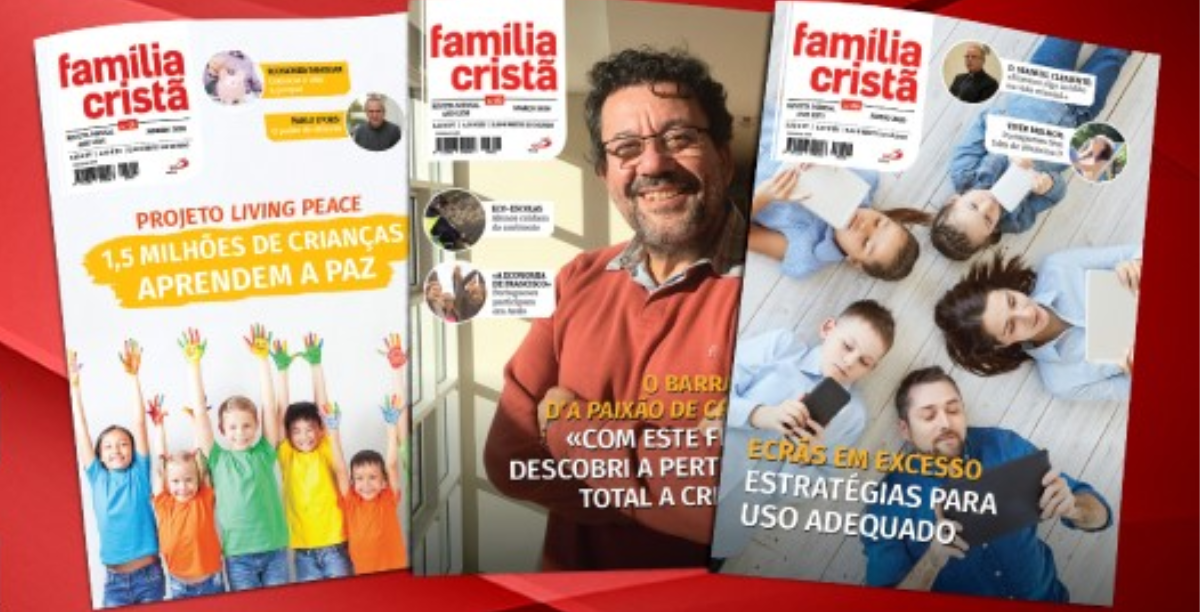 revista familia cristã (1200 × 612 px) revista familia cristã