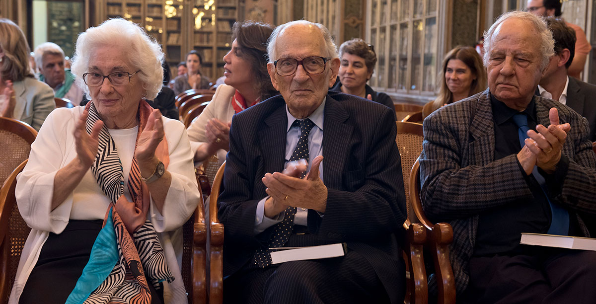 Adriano Moreira aplaude a iniciativa de todas as religiões se terem juntado numa posição única contra a eutanásia. Foto © Ricardo Perna