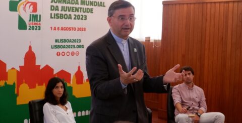 Américo Aguiar, Ana Alves, Duarte Ricciardi, JMJ