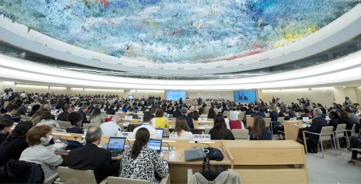 Conselho de Direitos Humanos da ONU, em Genebra Foto Facebook UN Geneva (1200 × 612 px) Conselho de Direitos Humanos da ONU, em Genebra Foto Facebook UN Geneva