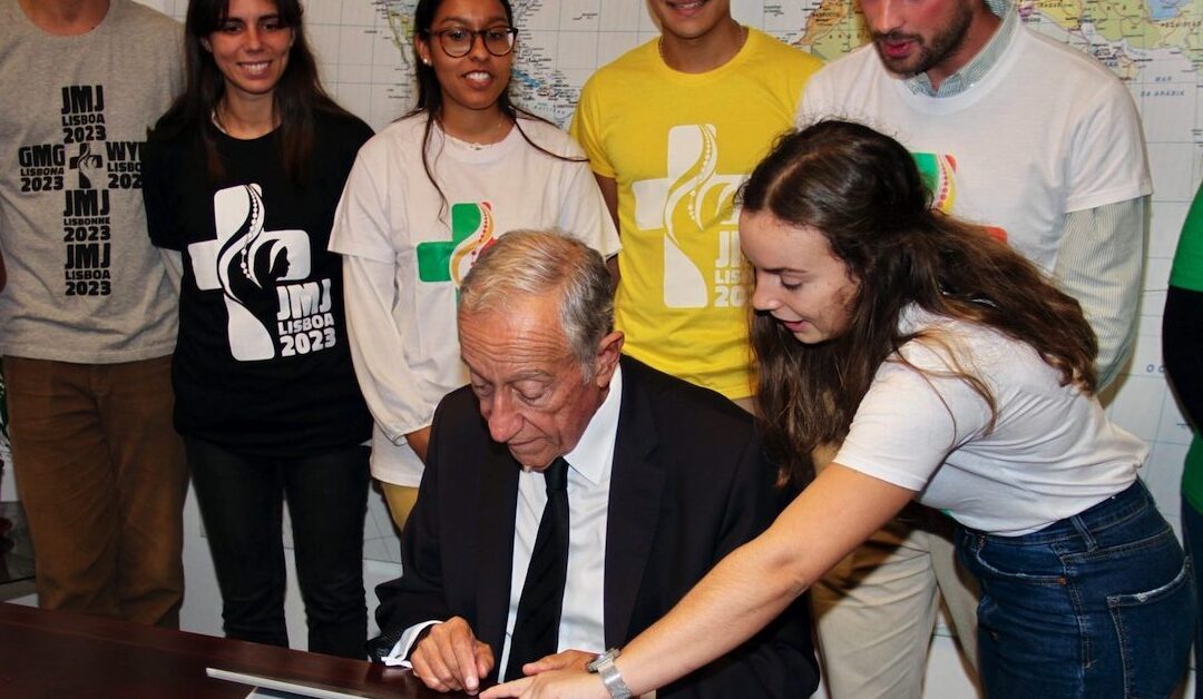 Presidente Marcelo inscreveu-se na JMJ