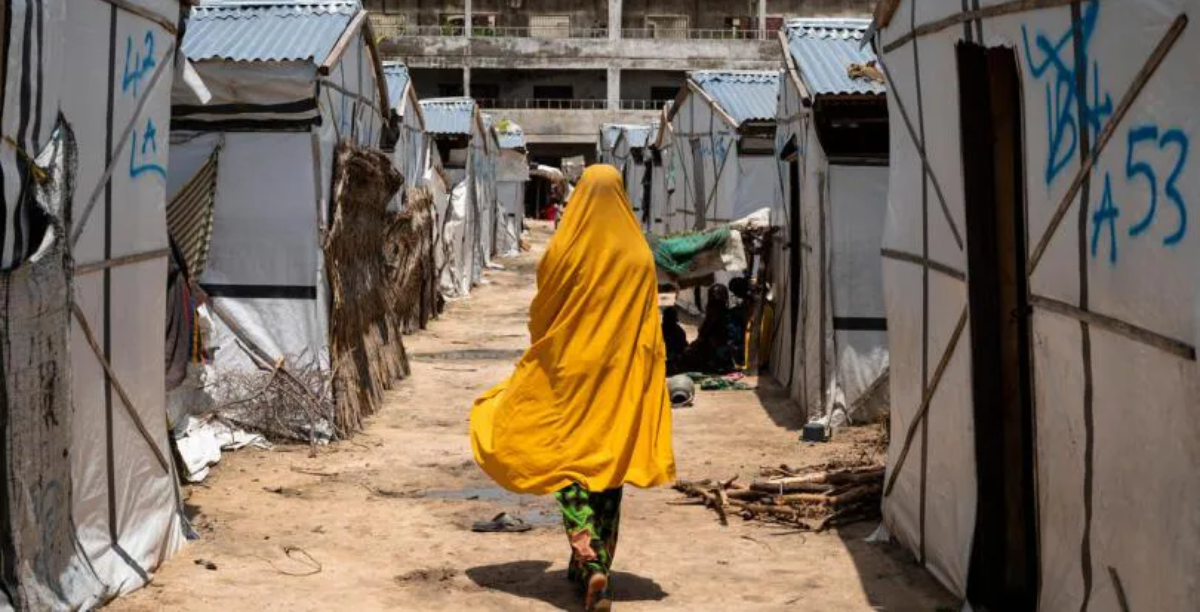 Miriam, 16, campo de refugiados em Borno, Nigeria [Photo credit Yvonne Etinosa Save the Children]