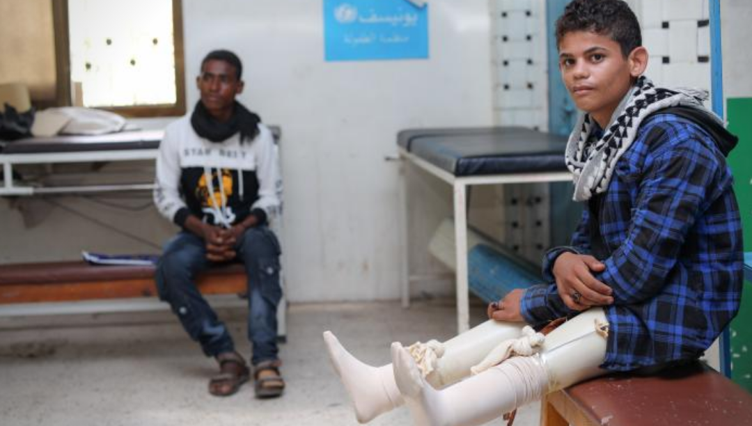 Mais de 11 mil crianças mortas ou mutiladas no Iémen