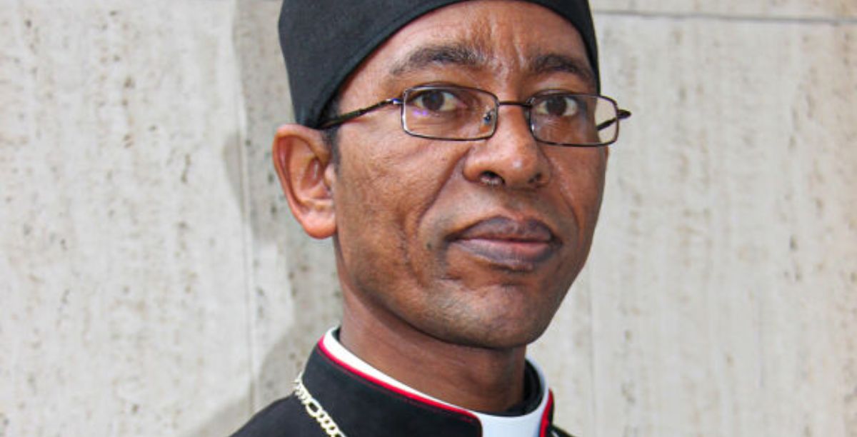 bispo Fikremariam Hagos, de Segheneity (Eritreia), foto AIS