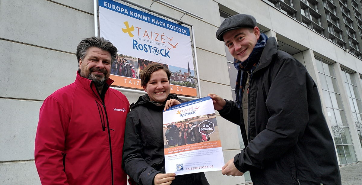encontro europeu de taize em rostock, alemanha, foto divulgacao FB