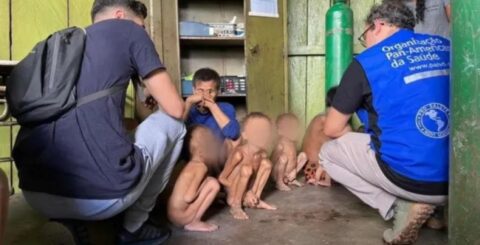 crianças desnutridas do povo yanomami, no brasil, foto Condisi-YYDivulgação (1)