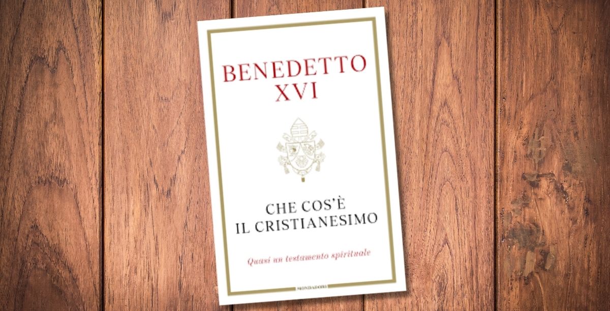 livro bento xvi o que é o cristianismo, capa mondadori