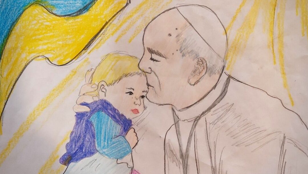 Gratidão das crianças ucranianas: “O Papa Francisco é o meu melhor amigo”