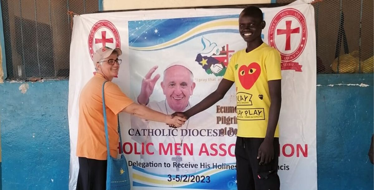 visita do papa ao sudao do sul, foto elisabete almendra