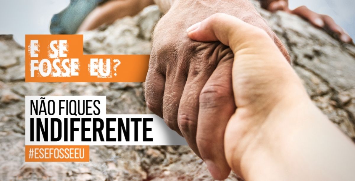 campanha do jrs “e se fosse eu?”, cartaz campanha do jrs "e se fosse eu?", cartaz