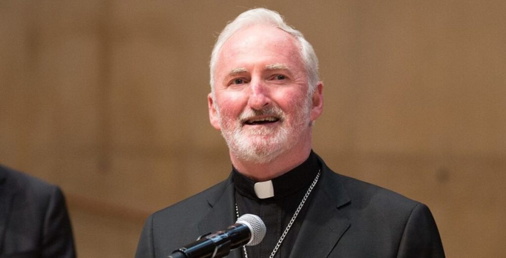 bispo auxiliar de Los Angeles, David O'Connel, foto victor alemán