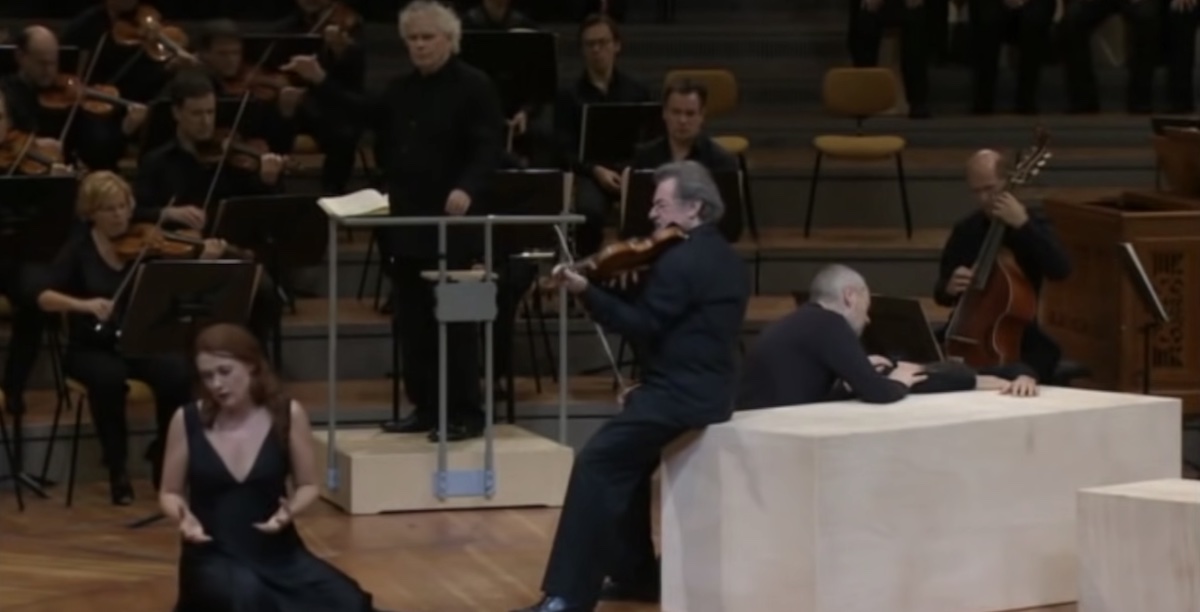 Bach. Paixão São Mateus, Simon Rattle, Berliner Philharmoniker Bach. Paixão São Mateus, Simon Rattle, Berliner Philharmoniker