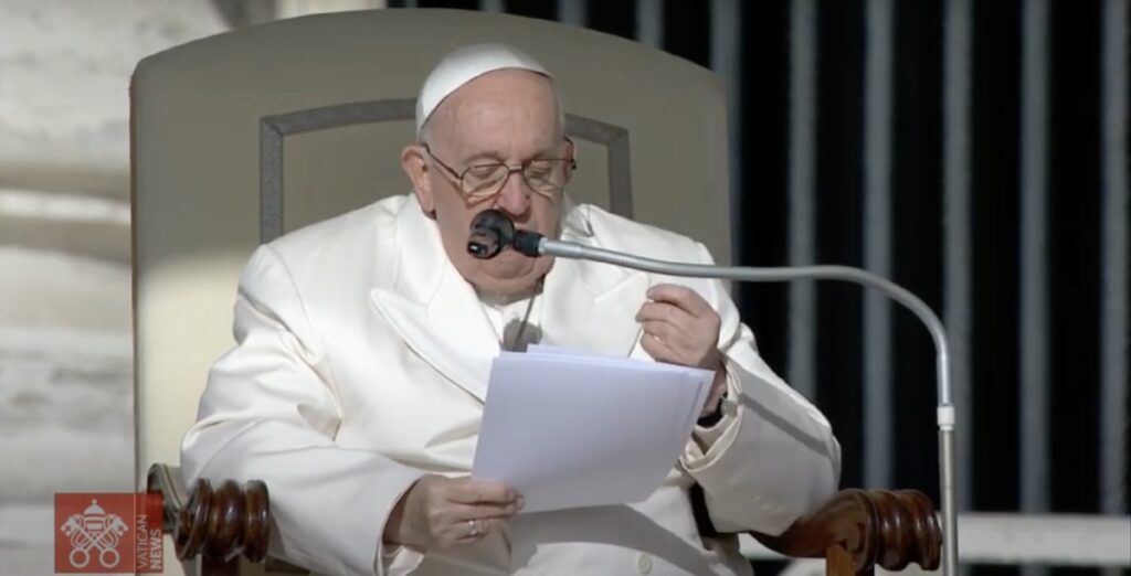 Papa Francisco audiência-geral 23 03 2023 antes de ser hospitalizado
