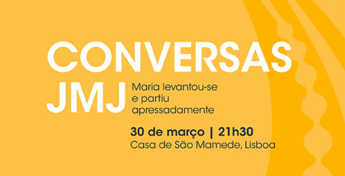 conversas JMJ_ pormenor do cartaz conversas JMJ_ pormenor do cartaz
