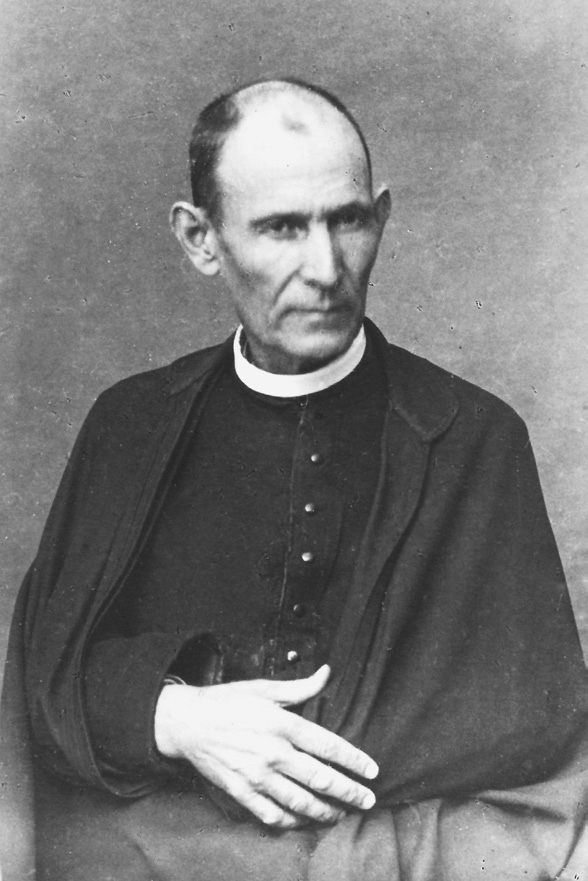 Padre Cruz em S. Vicente de Fora em 1896. Foto: Direitos reservados.