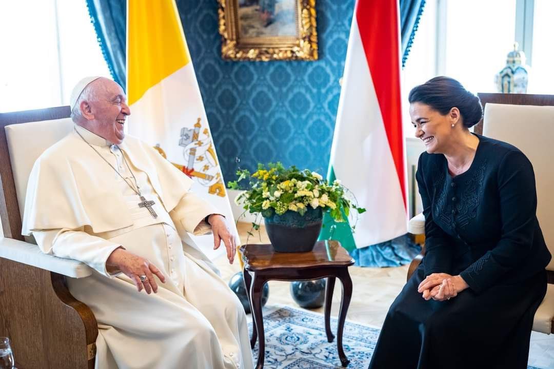 Papa Francisco, Budapeste, Hungria, Katalin Novák