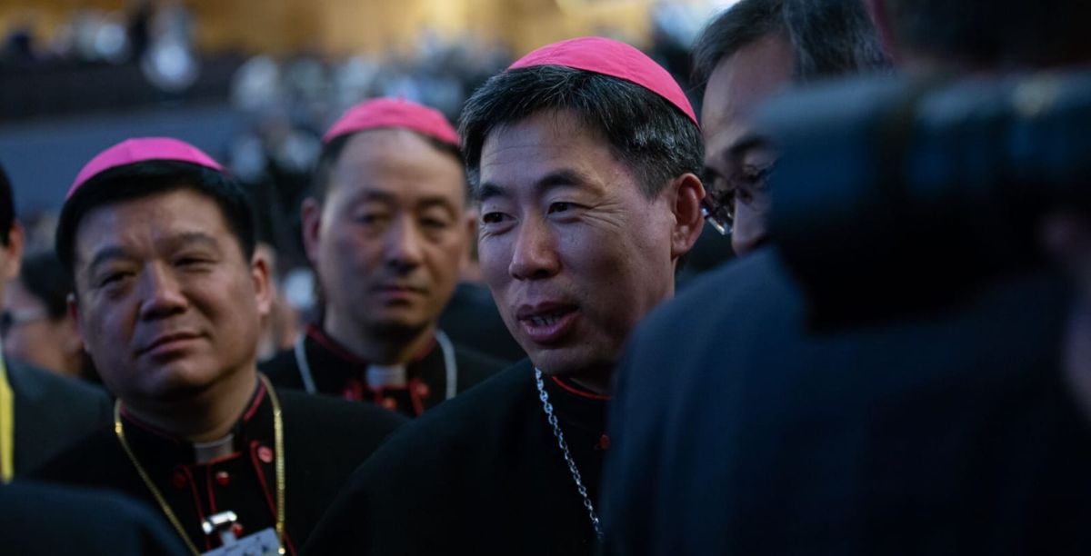 bispo Shen Bin, nomeado para a diocese de Xangai em abirl de 2023, foto Comunità di Sant’Egidio
