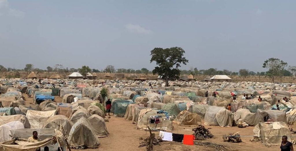 campo de deslocados na diocese de Makurdi, Nigéria, Foto ACN