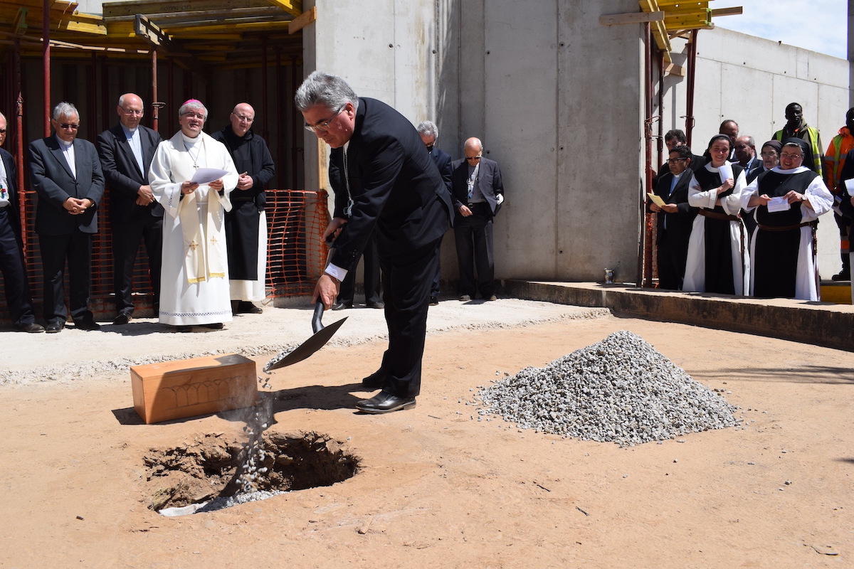 Nuno Almeida, novo bispo de Bragança-Miranda, no Mosteiro de Palaçoulo. Foto © Diocese de Bragança-Miranda