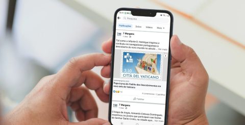 Selo comemorativo da JMJ causa polémica nas redes sociais. Foto Direitos reservados