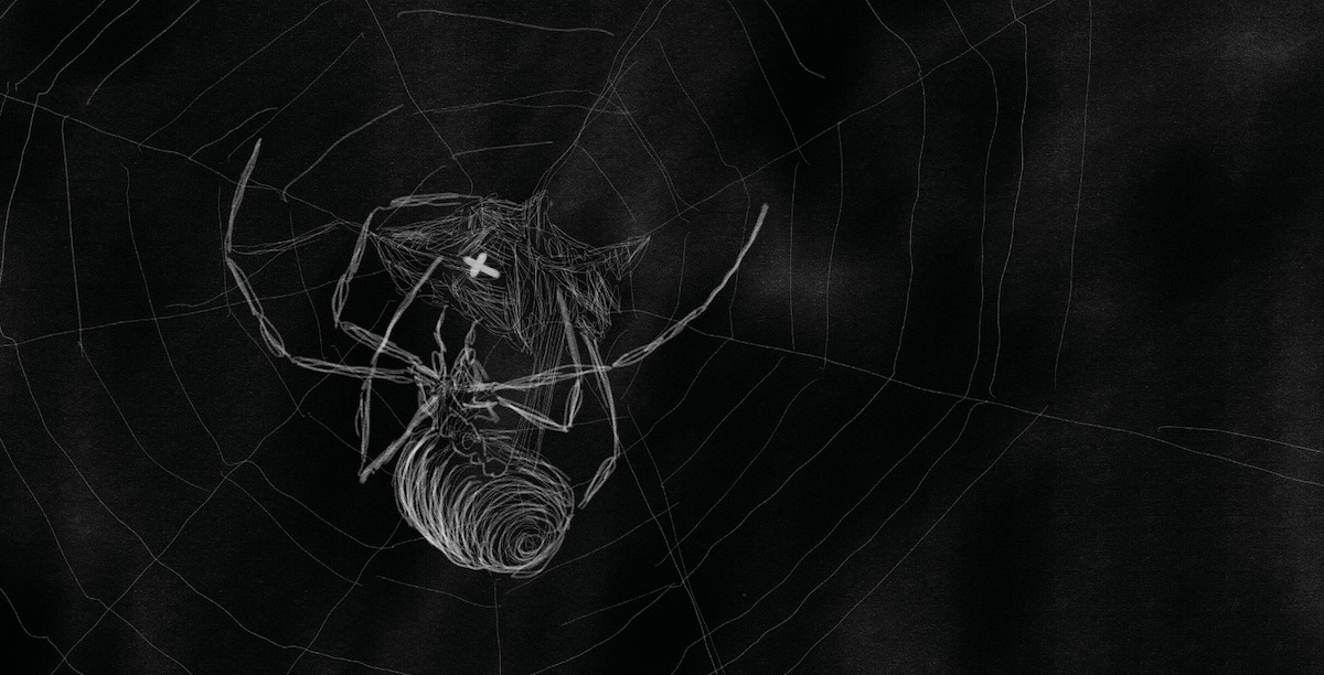 "Cuidar das vítimas é fazer do Evangelho uma realidade. Elas sentem-se enredadas numa teia de aranha da qual não podem sair. Não importa se são crianças ou adultos porque, quando o abusador fixa os olhos numa vítima, é muito difícil que a solte". Ilustração © Catarina Soares Barbosa