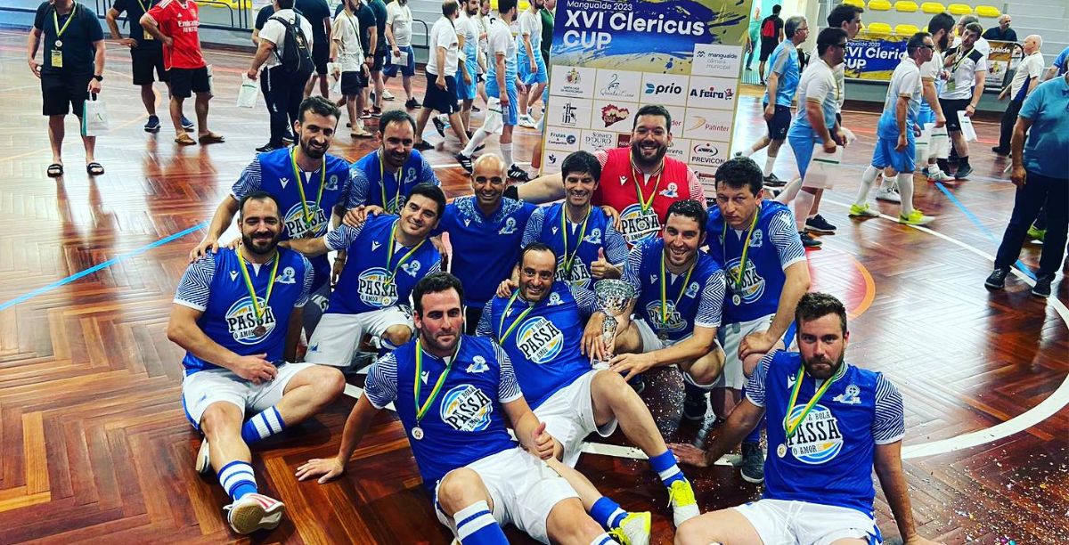 A Diocese de Vila Real conquistou a 16ª edição do campeonato de futsal para padres portugueses, a Clericus Cup 2023. Foto DR