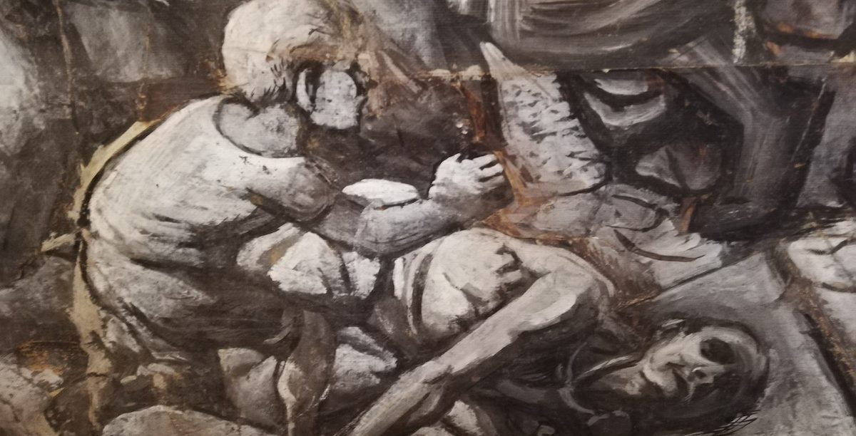 Marino Mazzacurati, “Os Horrores da Guerra”, Sant’Egidio Marino Mazzacurati, "Os Horrores da Guerra", Sant'Egidio