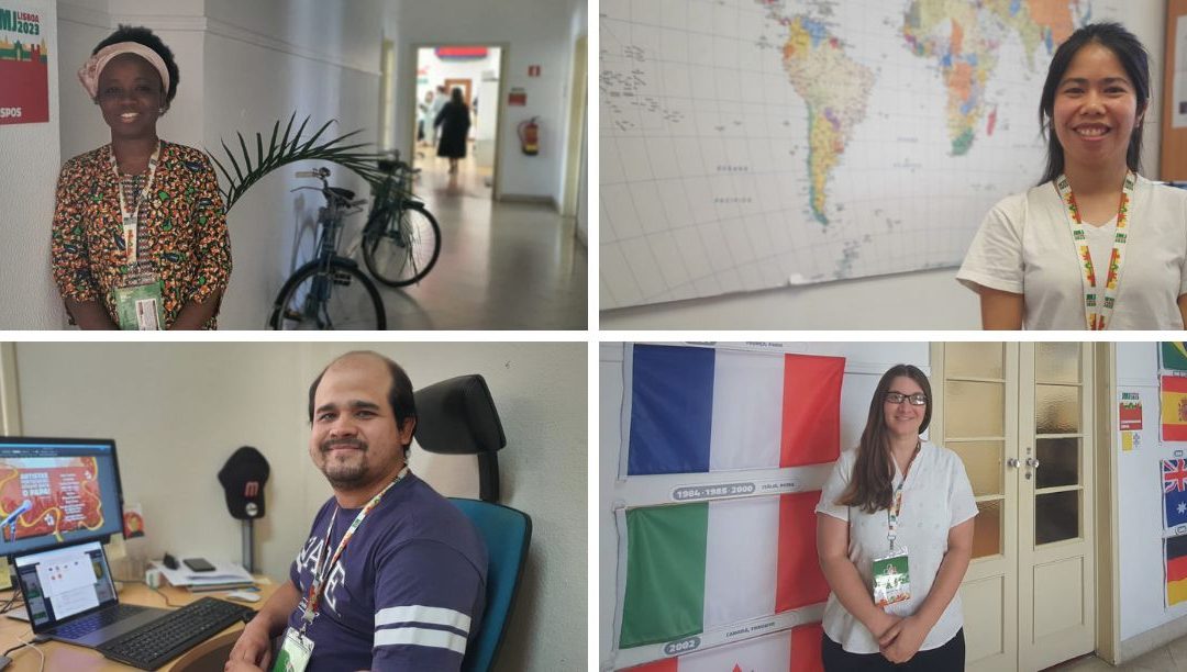 “Pressa” e uma “imensa alegria” entre os voluntários da JMJ,  nos últimos dias antes do grande encontro com o Papa