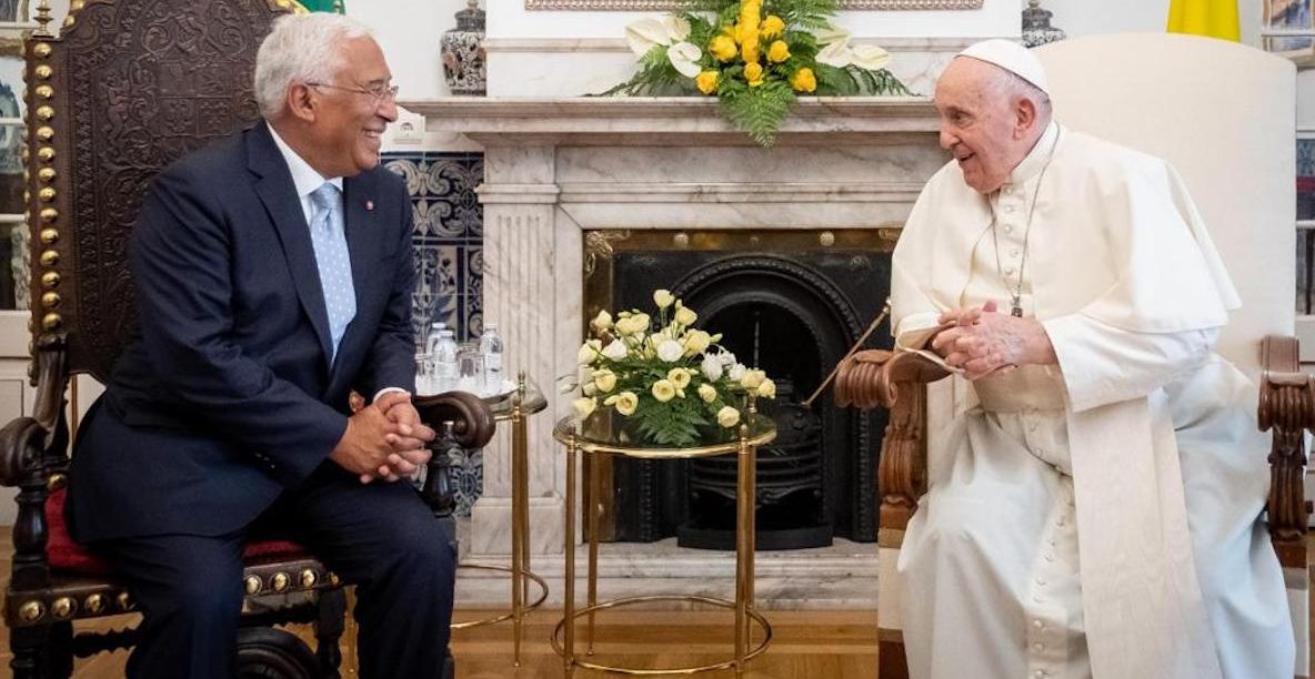António Costa, papa Francisco António Costa, papa Francisco