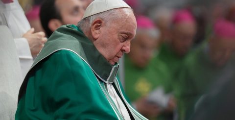 Antes da assembleia geral do Sínodo, o Papa vai pedir perdão a toda a humanidade Papa missa sínodo