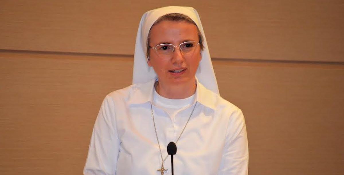 Irmã Simona Brambilla, das Missionárias da Consolata. Foto © Conferência dos Religiosos do Brasil.